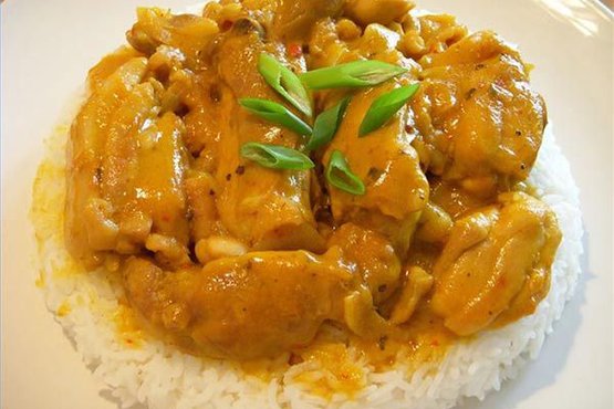 Indian Curry Stew with rice